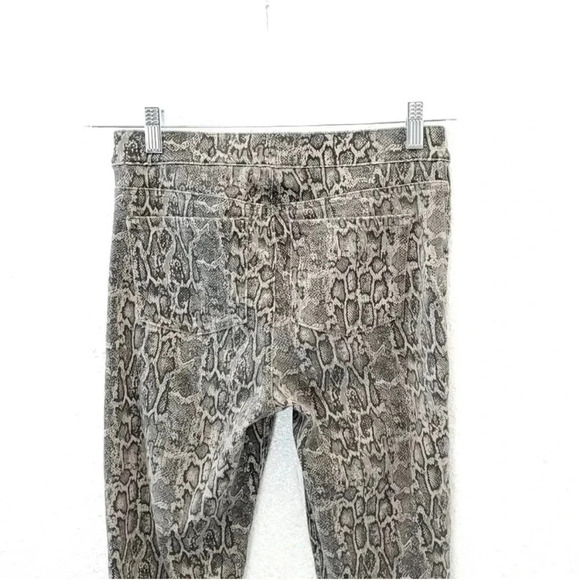 SPANX Snakeskin Python Jean Ankle Leggings S - Picture 8 of 10